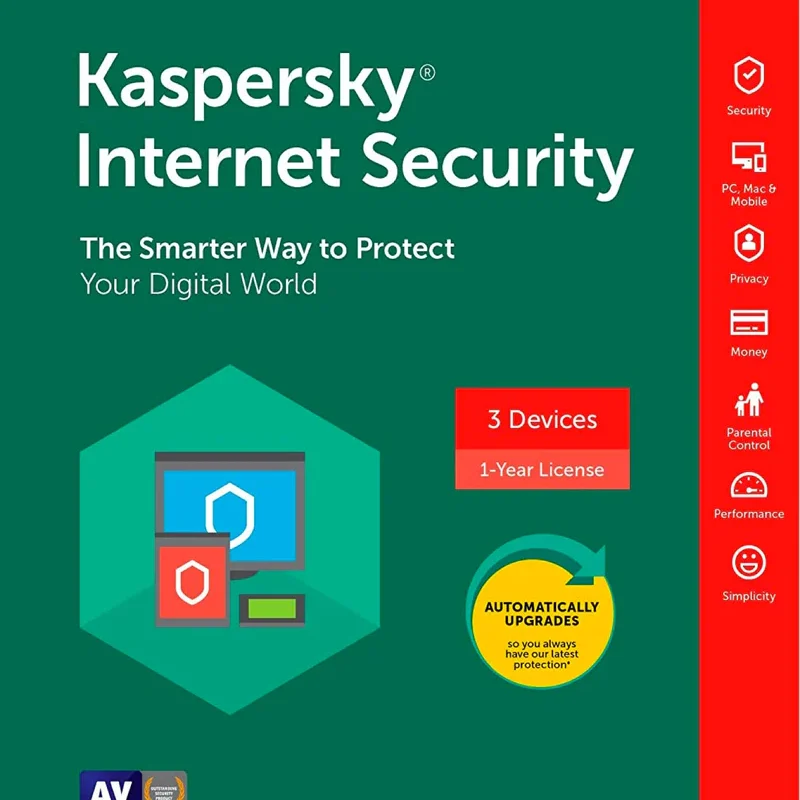 Kaspersky Internet Security Multi-Device 3-Devices 1 jaar